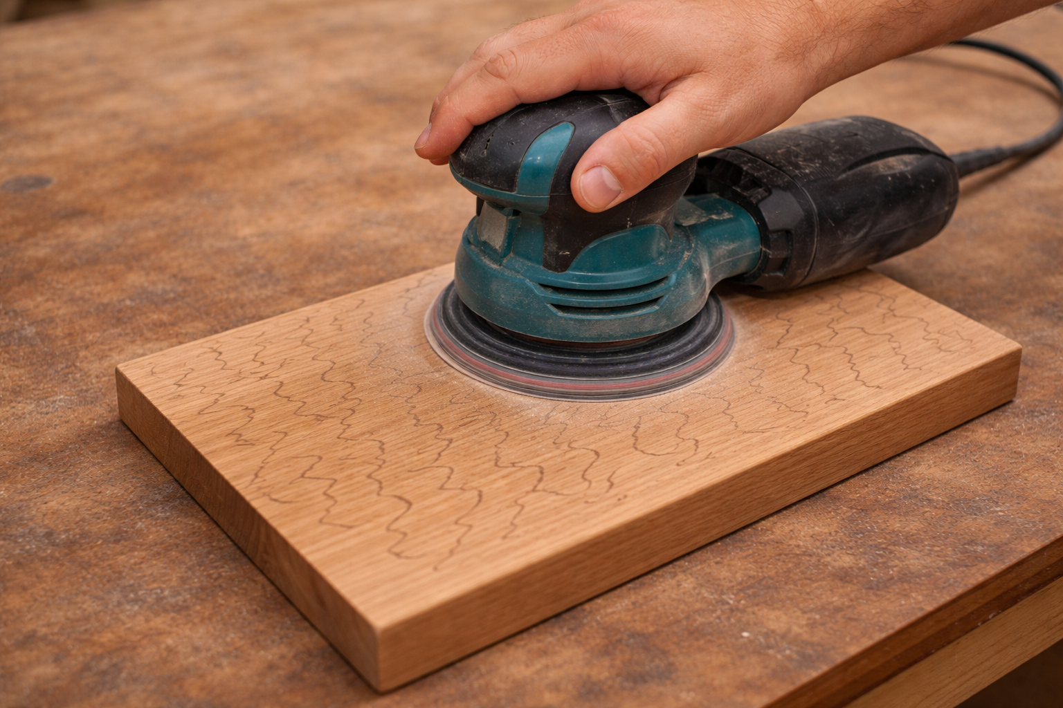 tip na broušení, jak obrousit dřevěné prkénko